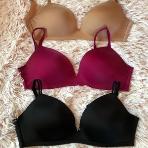 Victoria Secrets Bras, set of 3